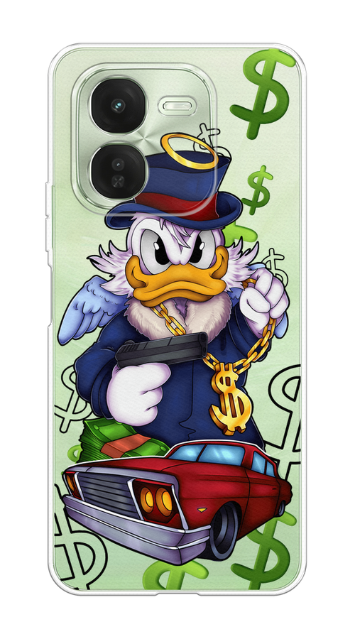 

Чехол на Vivo iQOO Z9X Scrooge McDuck with a Gold Chain, Красный;синий;белый, 2612250-1