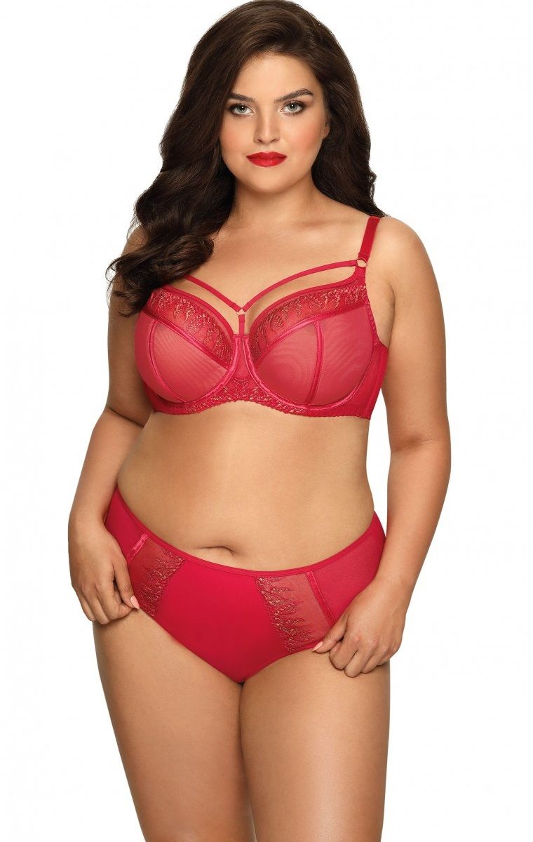 

Трусы женские Novika Margot brazilian красные L, Красный, Margot brazilian