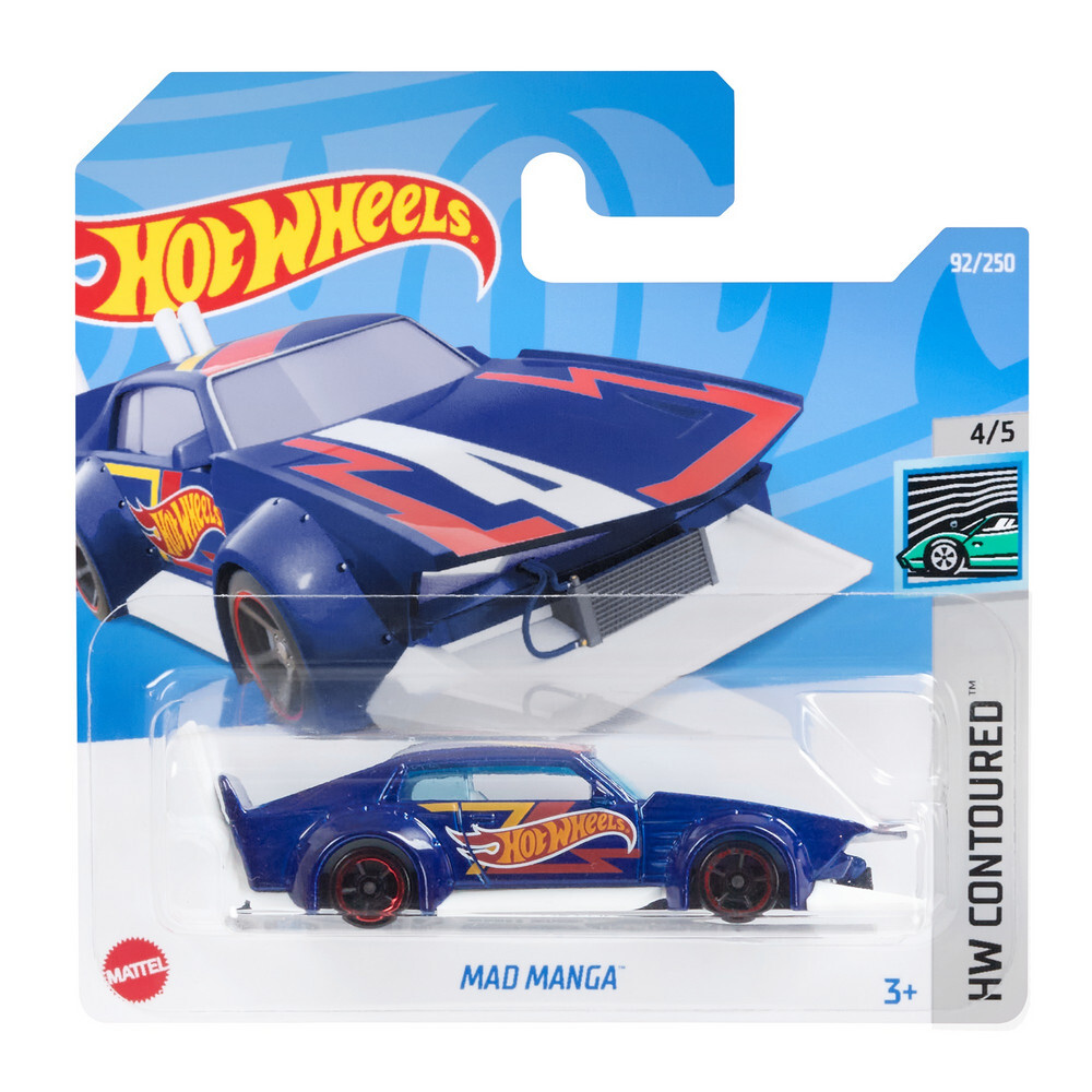 фото Машинка hot wheels коллекционная mad manga синий/красный hcv22