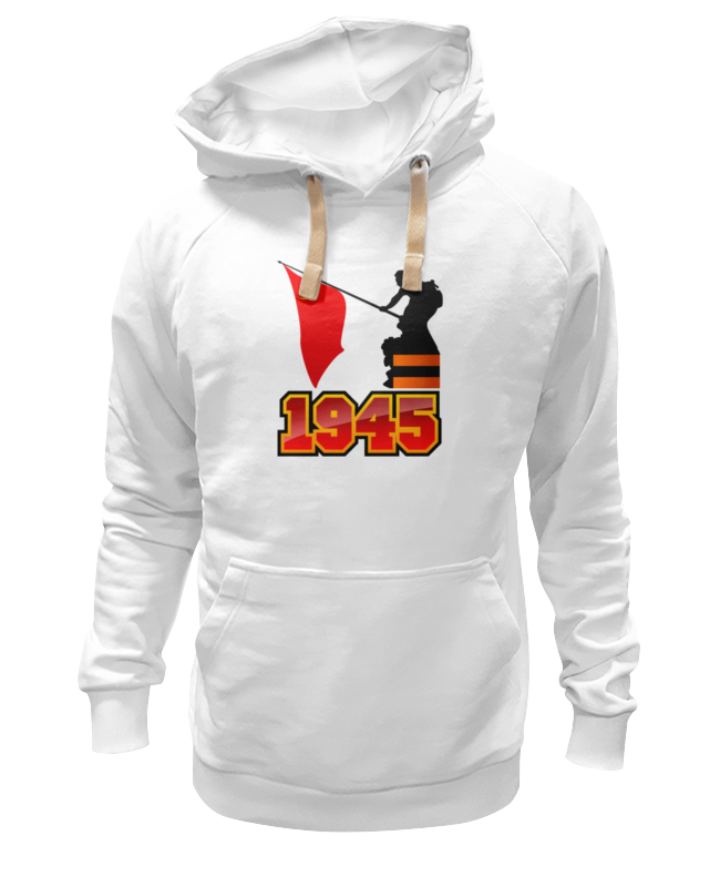 

Худи унисекс Printio 1945 флаг белое 2XL, Белый, 1945 флаг
