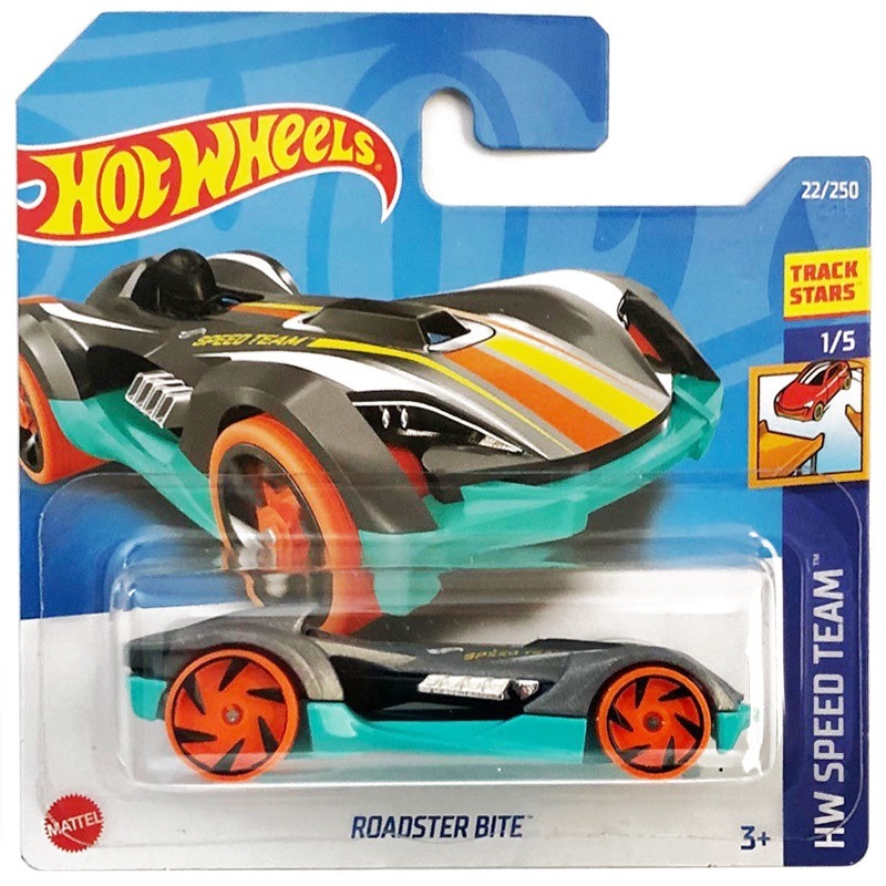 фото Машинка hot wheels коллекционная roadster bite зеленый/серый hcw81