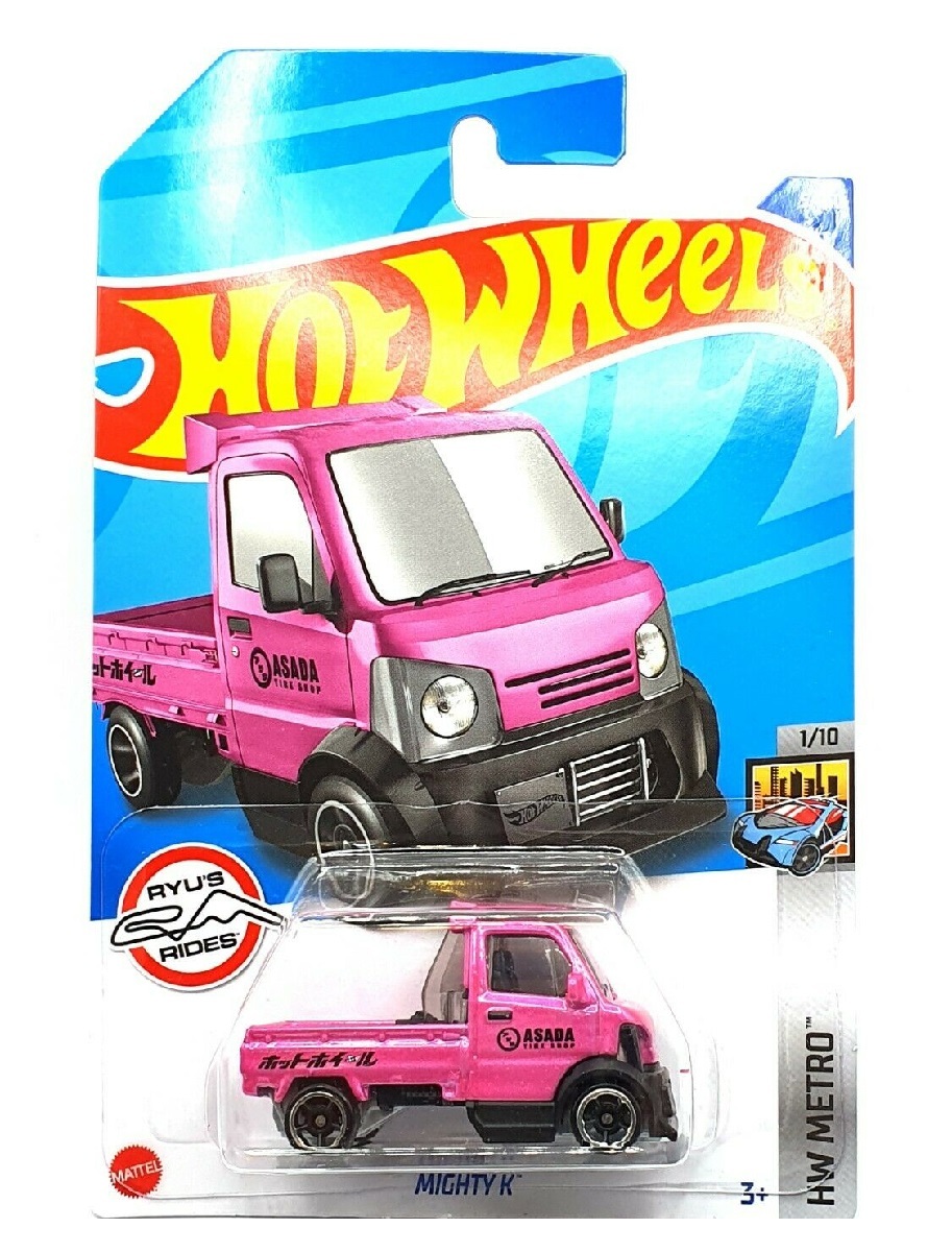 фото Машинка hot wheels коллекционная mighty k розовый/черный hcw70