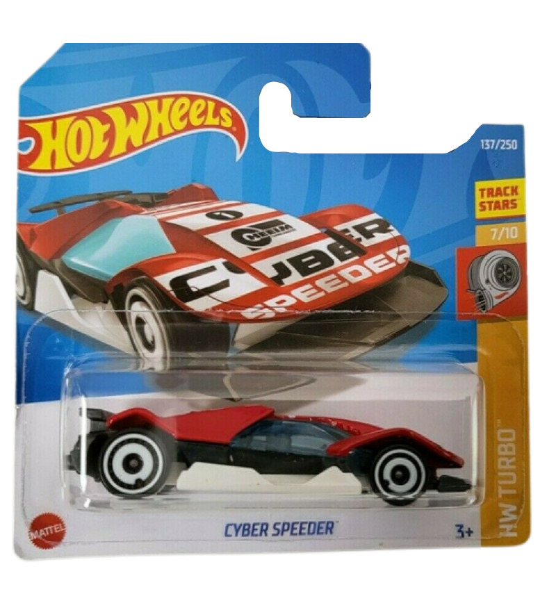

Машинка Hot Wheels коллекционная CYBER SPEEDER красный/белый HCV48, HCV48