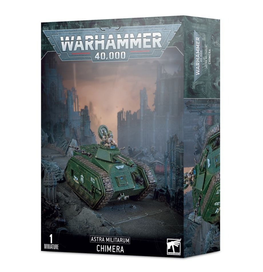 Миниатюра для игры Games Workshop Warhammer 40000: Astra Militarum - Chimera 47-07