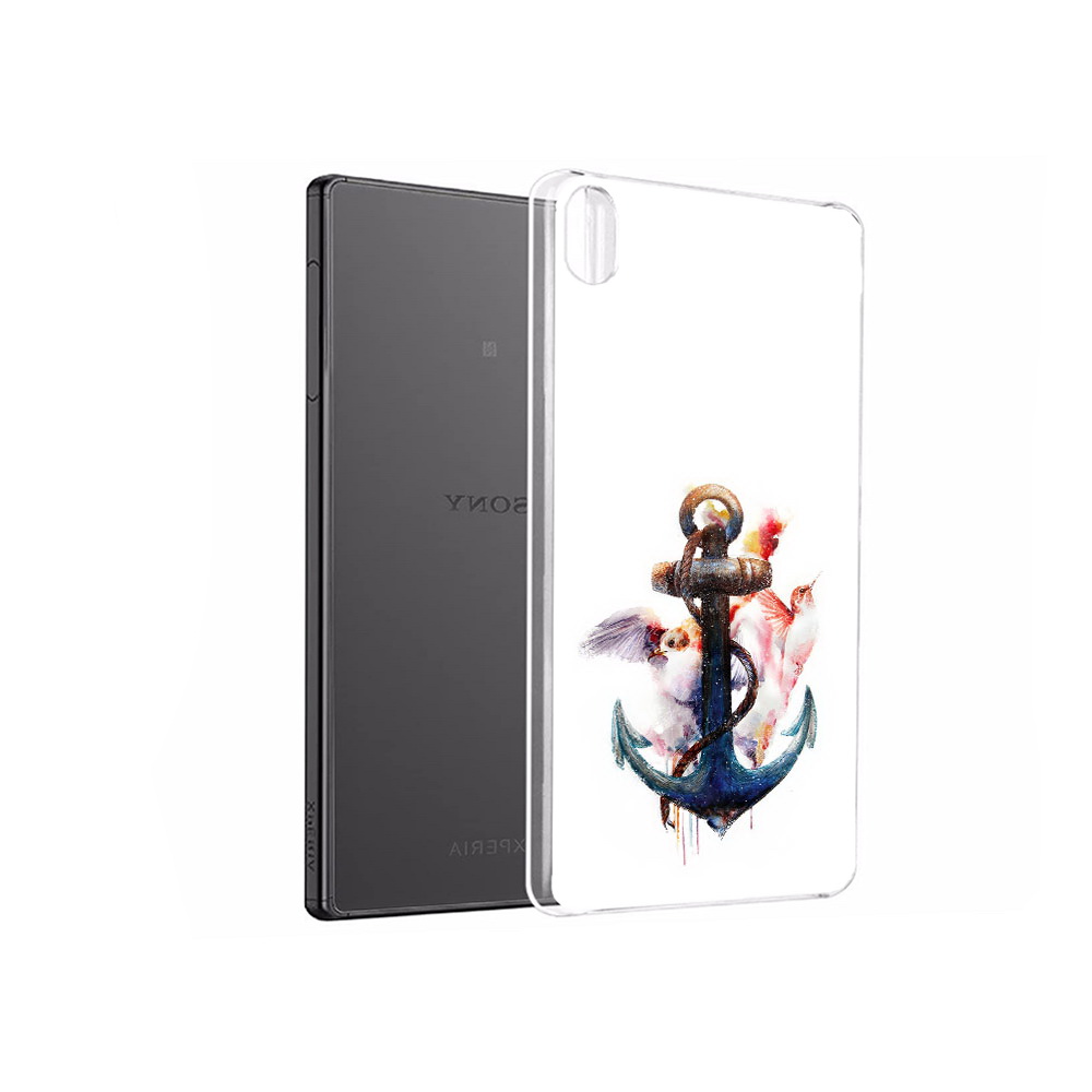 

Чехол MyPads Tocco для Sony Xperia X Performance якорь с птицами (PT28977.239.703), Прозрачный, Tocco