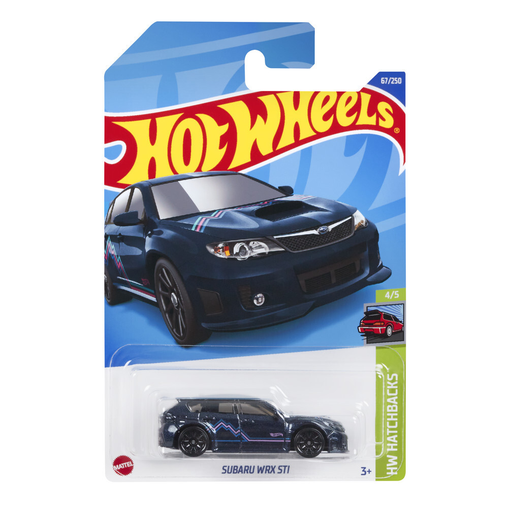 

Машинка Hot Wheels коллекционная SUBARU WRX STI черный HCV32, HCV32