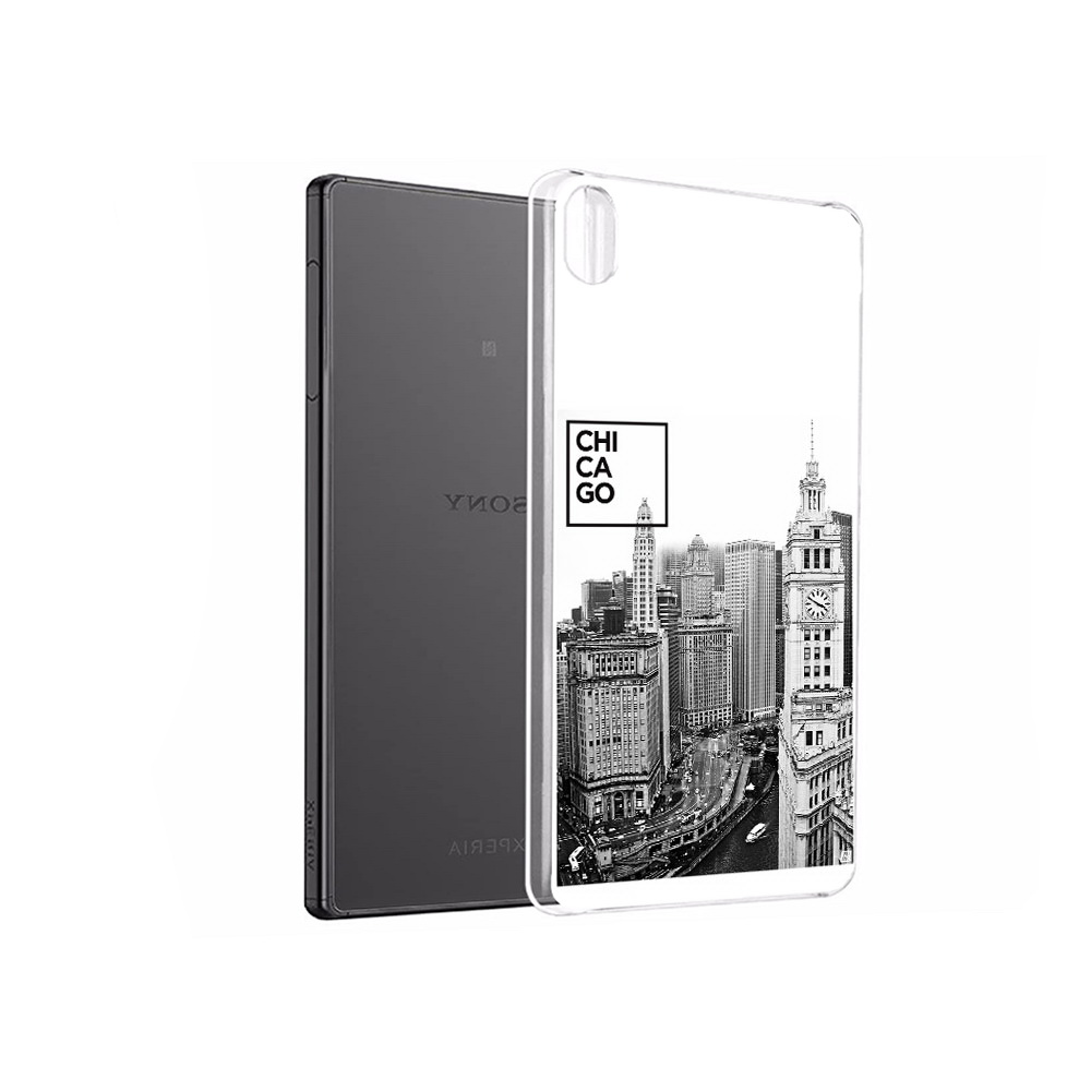 

Чехол MyPads Tocco для Sony Xperia X Performance черно белый чикаго (PT28977.239.689), Прозрачный, Tocco