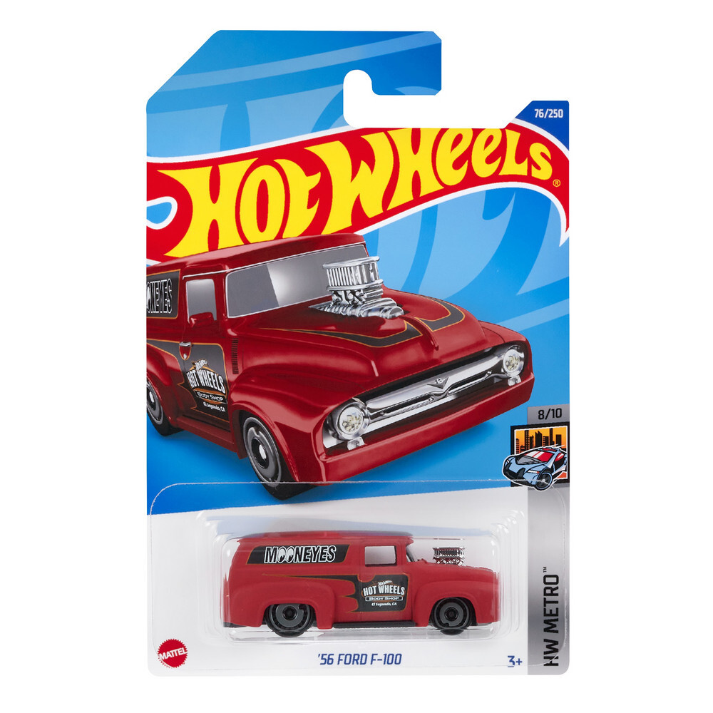 фото Машинка hot wheels коллекционная 56 ford f-100 разноцветный hcv93