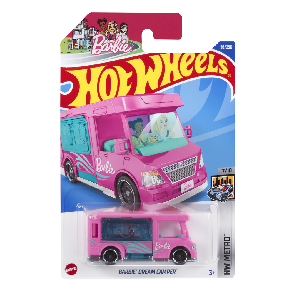 

Машинка Hot Wheels коллекционная BARBIE DREAM CAMPER розовый HCT79, HCT79