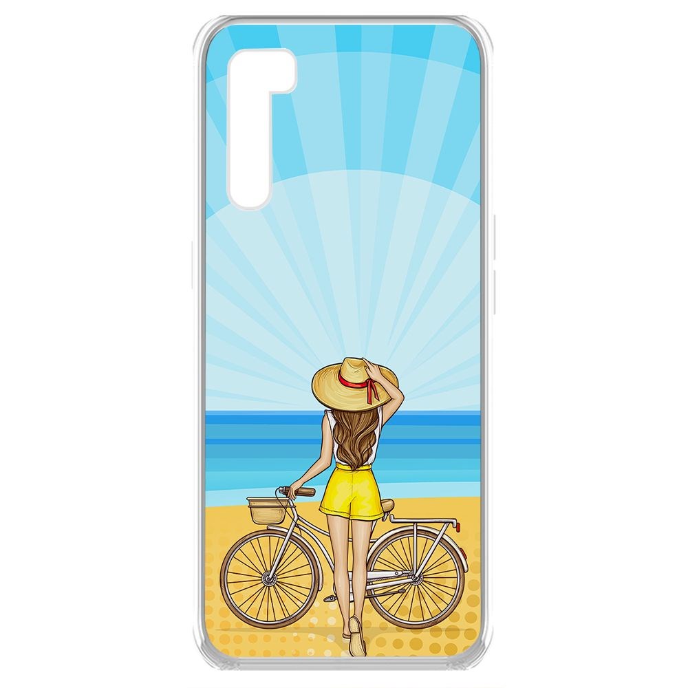 фото Чехол-накладка krutoff clear case шорты женские для oppo a91
