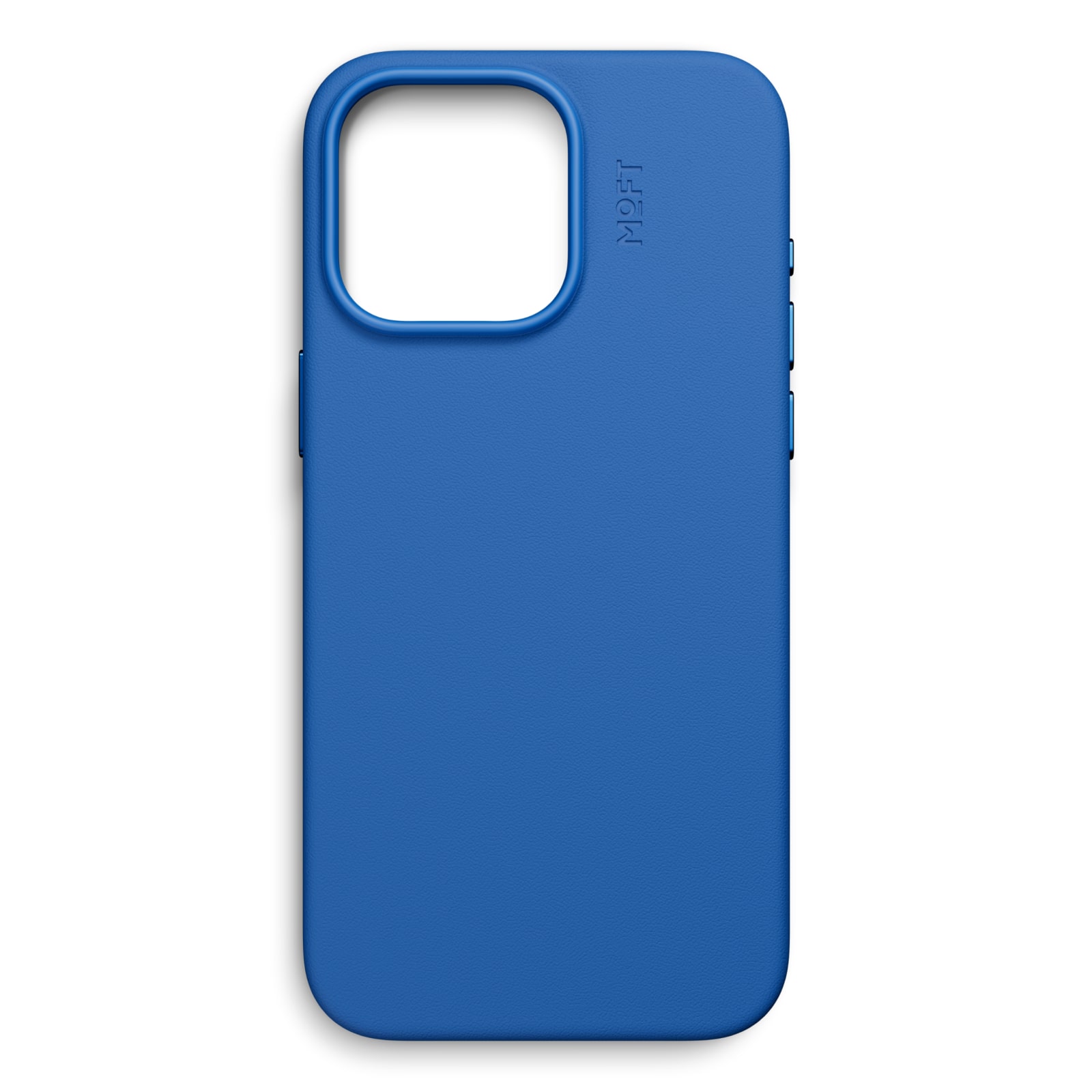 Чехол MOFT Vegan Leather Snap Phone Case для iPhone 15 Pro Max, синий (Сапфир)