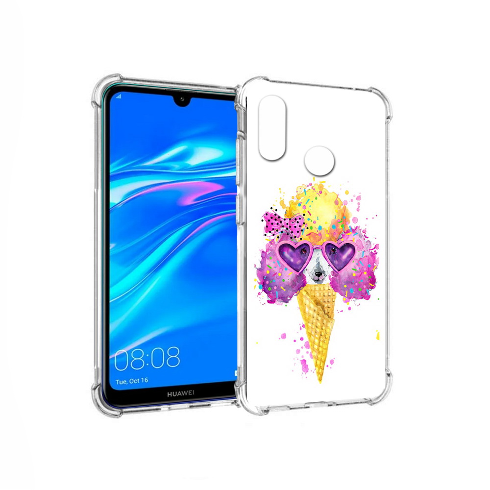 

Чехол MyPads Tocco для Huawei Y9 Рожок (PT227091.35.146), Прозрачный, Tocco