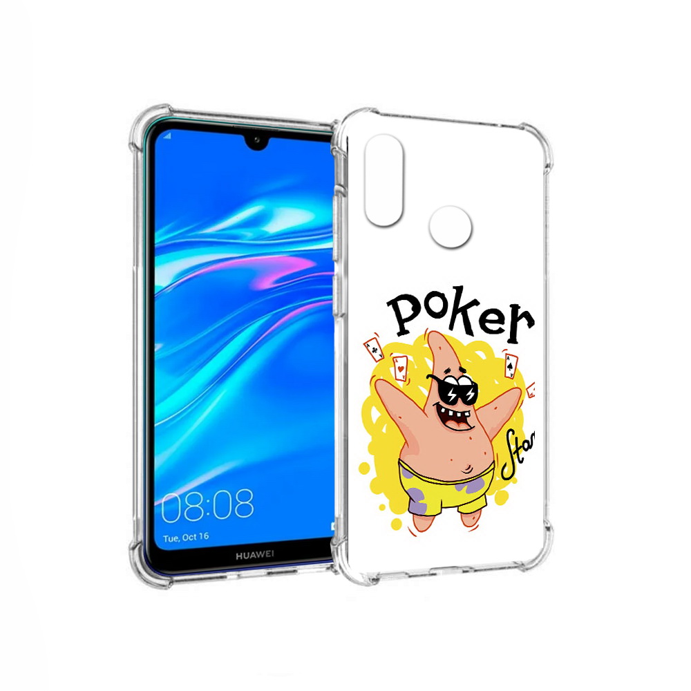 

Чехол MyPads Tocco для Huawei Y9 Патрик (PT227091.35.133), Прозрачный, Tocco