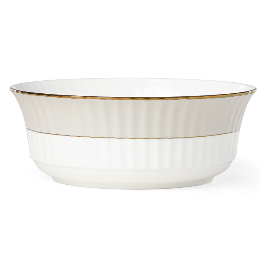 

Салатник Lenox Цветное плиссе 2,3л серый