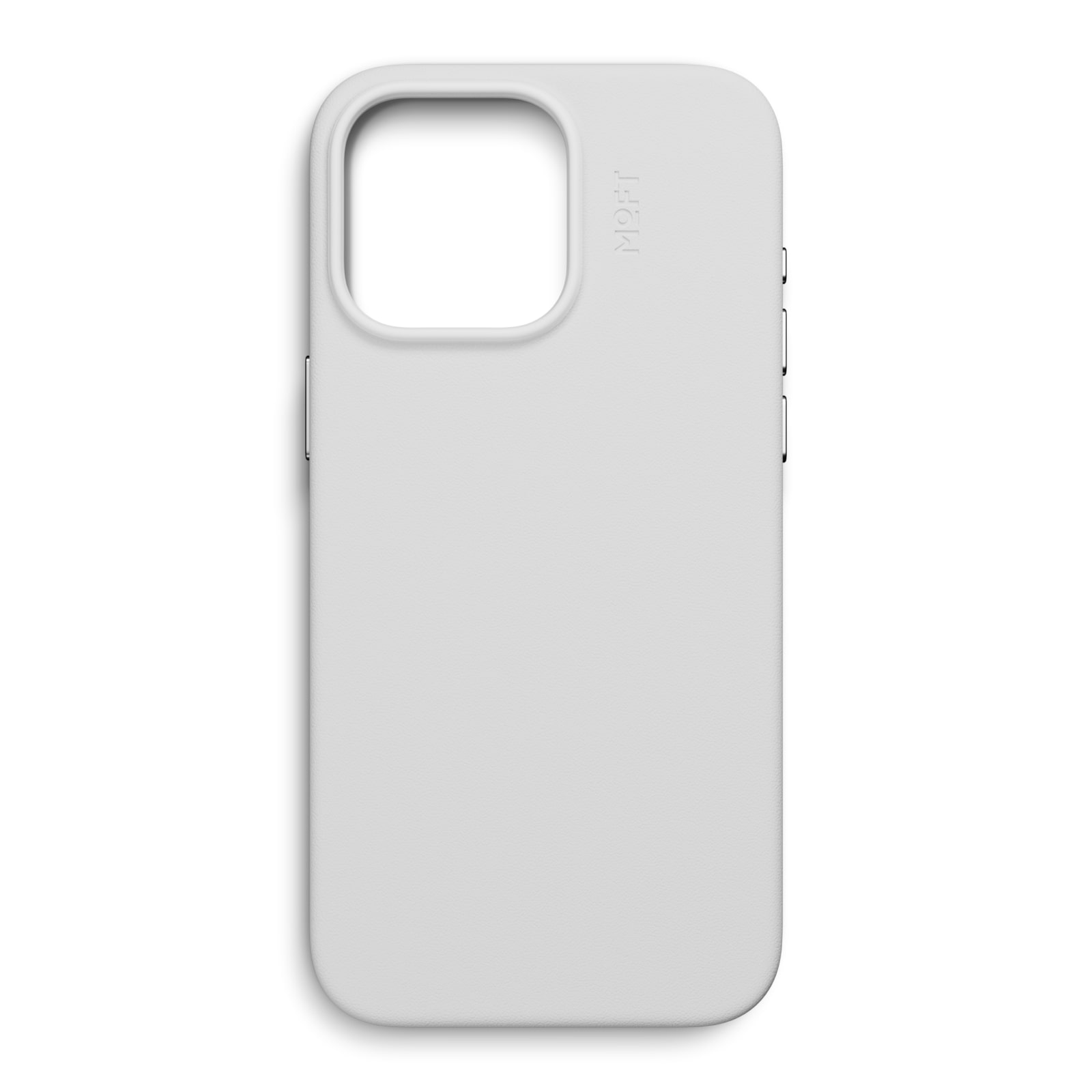 Чехол MOFT Vegan Leather Snap Phone Case для iPhone 15 Pro Max, белый