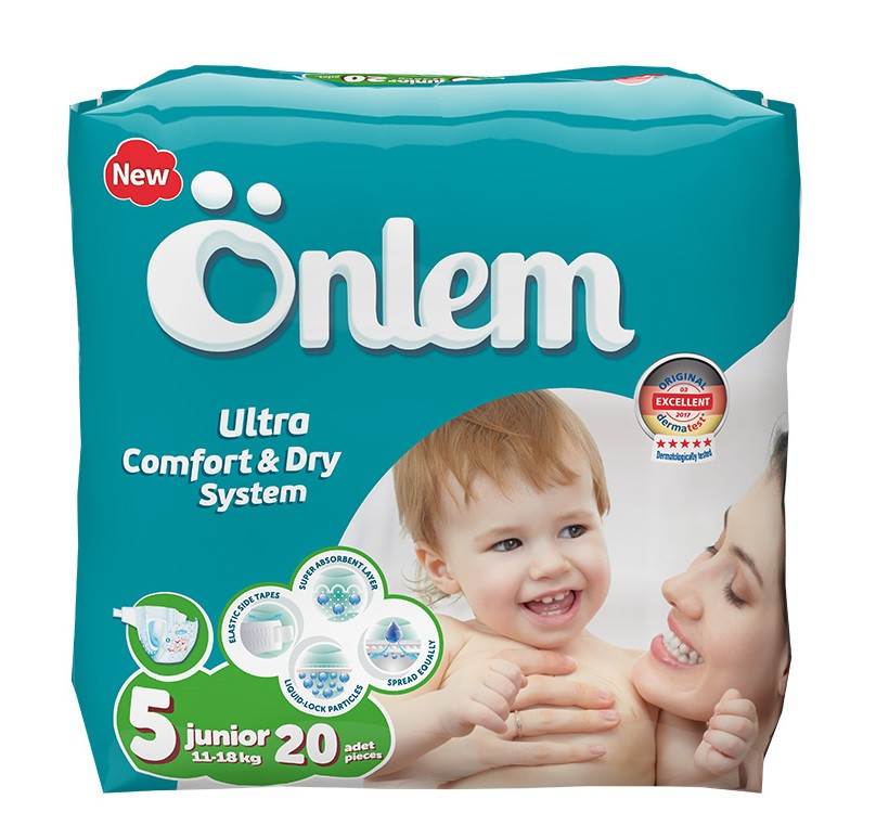 

Подгузники Onlem Classik 5 XL для детей 13-17 кг 20 шт