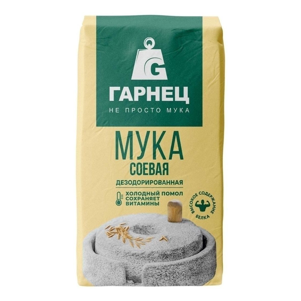 Мука Гарнец соевая 350 г 122₽