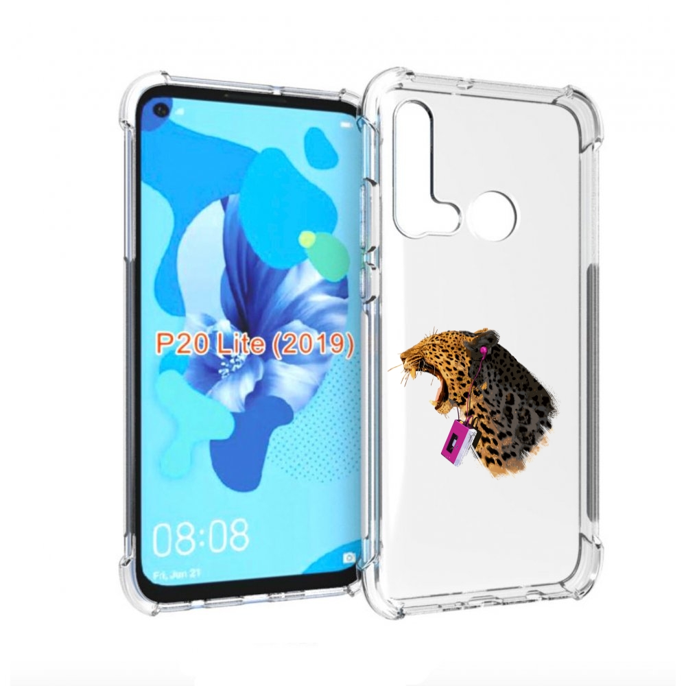 

Чехол бампер MyPads MP3 для Huawei P20 Lite (2019)., Прозрачный, Tocco