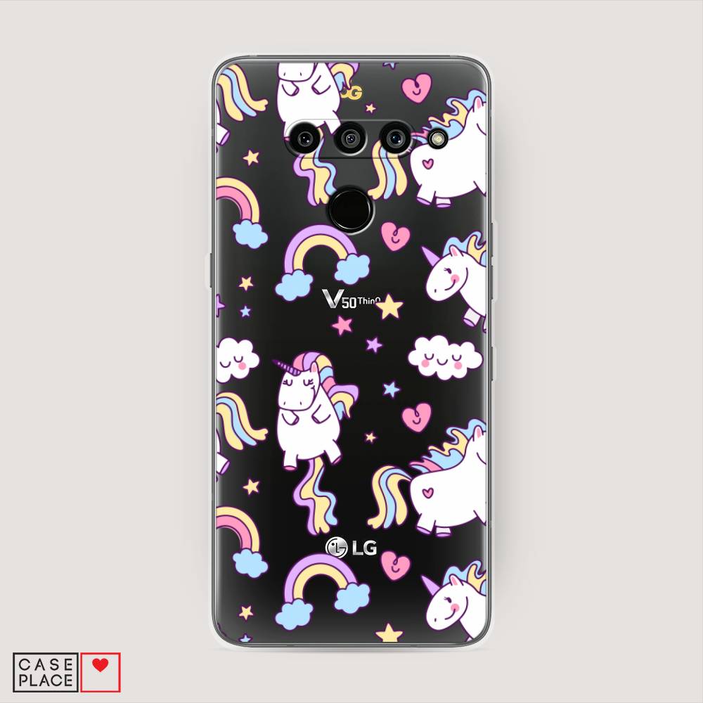 

Чехол Awog "Sweet unicorns dreams" для LG V50 ThinQ