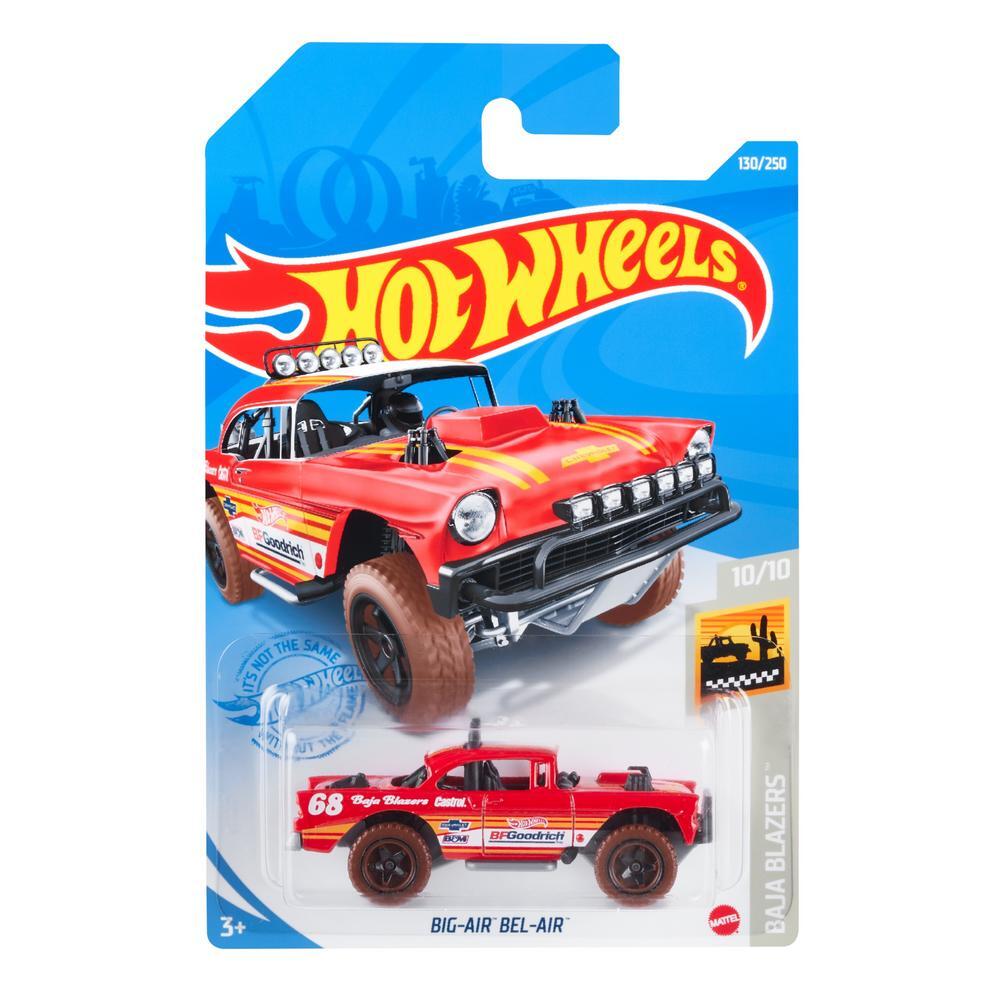 

Машинка Hot Wheels коллекционная Big-Air Bel-Air красный GRX71, GRX71