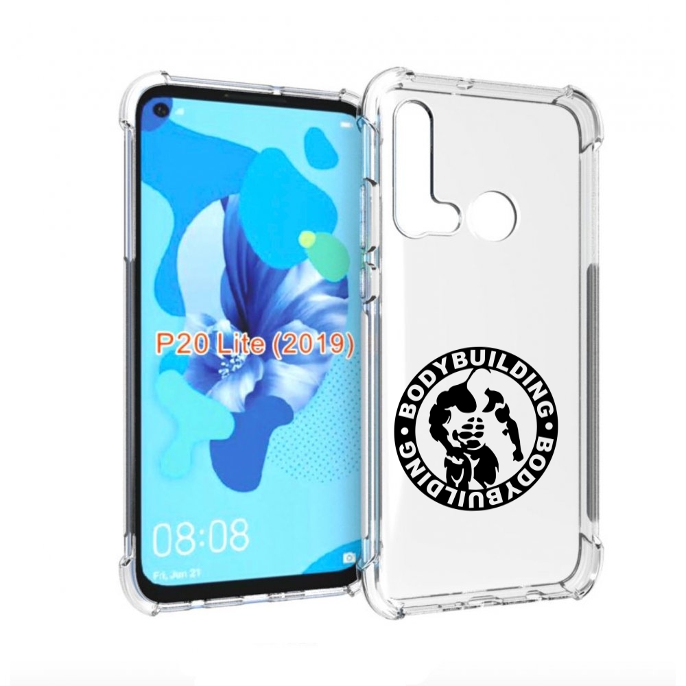 

Чехол бампер MyPads бодибилдинг для Huawei P20 Lite (2019)., Прозрачный, Tocco
