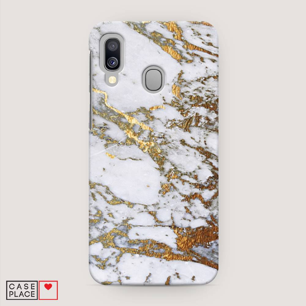 

Пластиковый чехол "Белый мрамор" на Samsung Galaxy A40