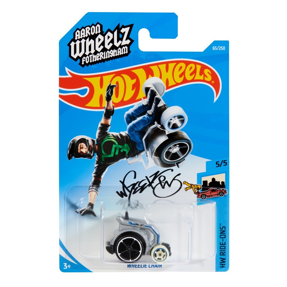 

Машинка Hot Wheels коллекционная WHEELIE CHAIR серый FYF56, FYF56