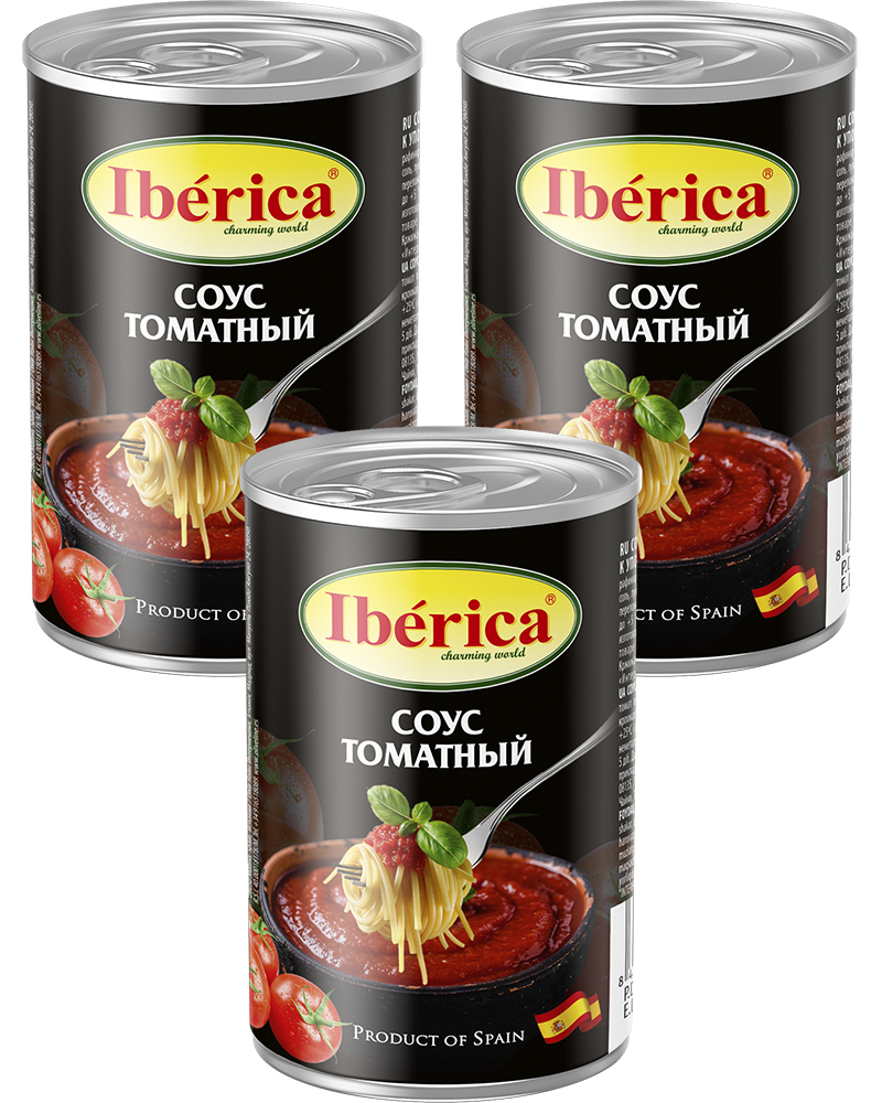 

Соус томатный Iberica 400 гр. - 3 шт