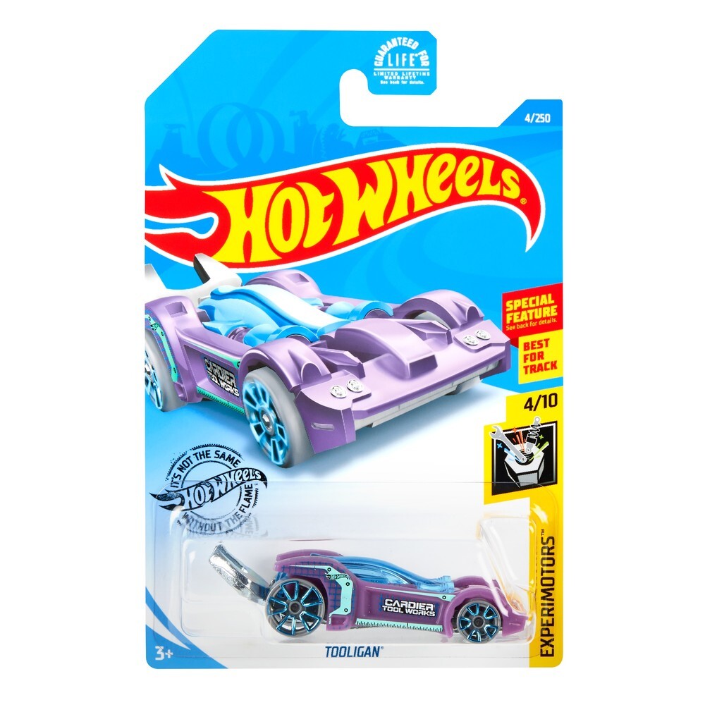 

Машинка Hot Wheels коллекционная TOOLIGAN фиолетовый GHF65, GHF65
