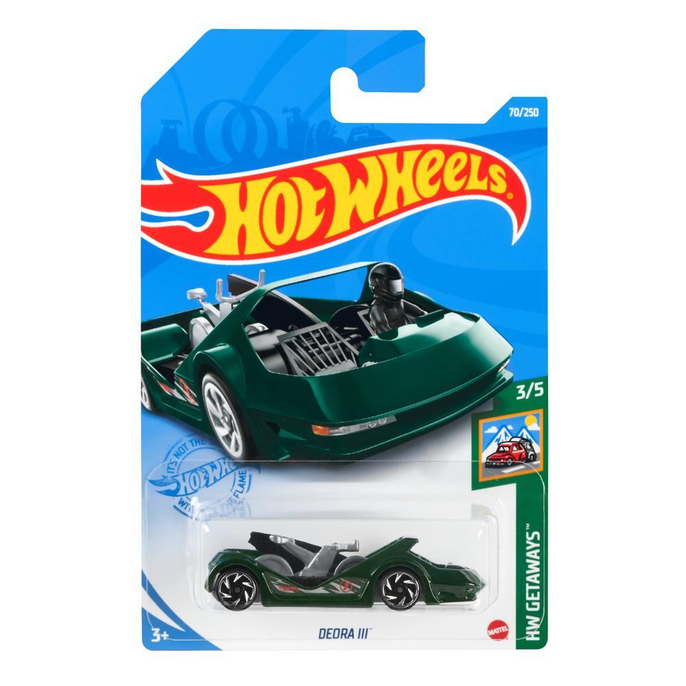 

Машинка Hot Wheels коллекционная DEORA III зеленый/серый GTC37, GTC37