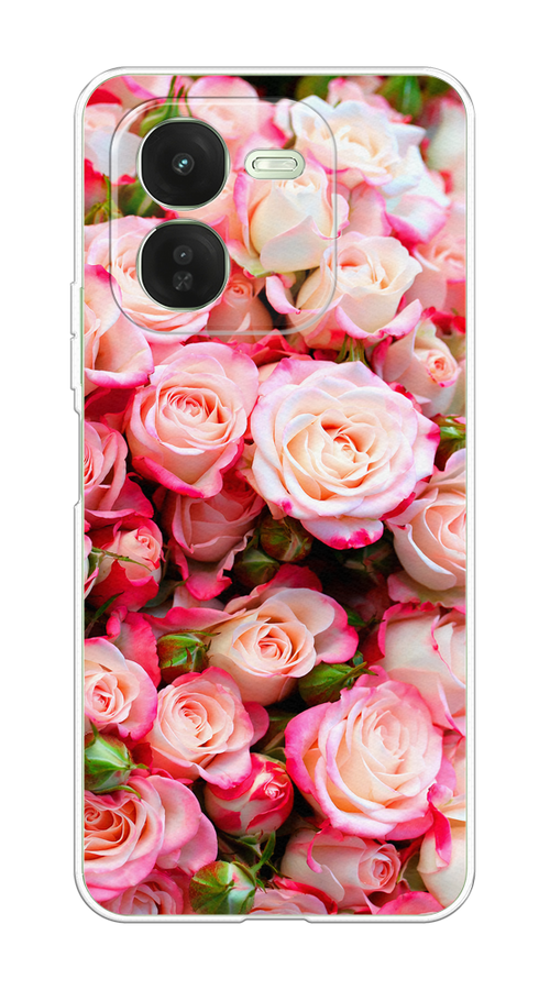 

Чехол на Vivo iQOO Z9X Много роз, Розовый, 2612250-1
