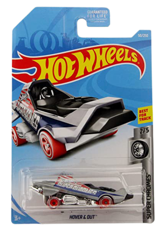 фото Машинка hot wheels коллекционная hover & out серый/красный fyd52