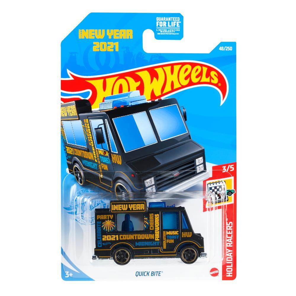 

Машинка Hot Wheels коллекционная QUICK BITE черный/синий GRY78, GRY78