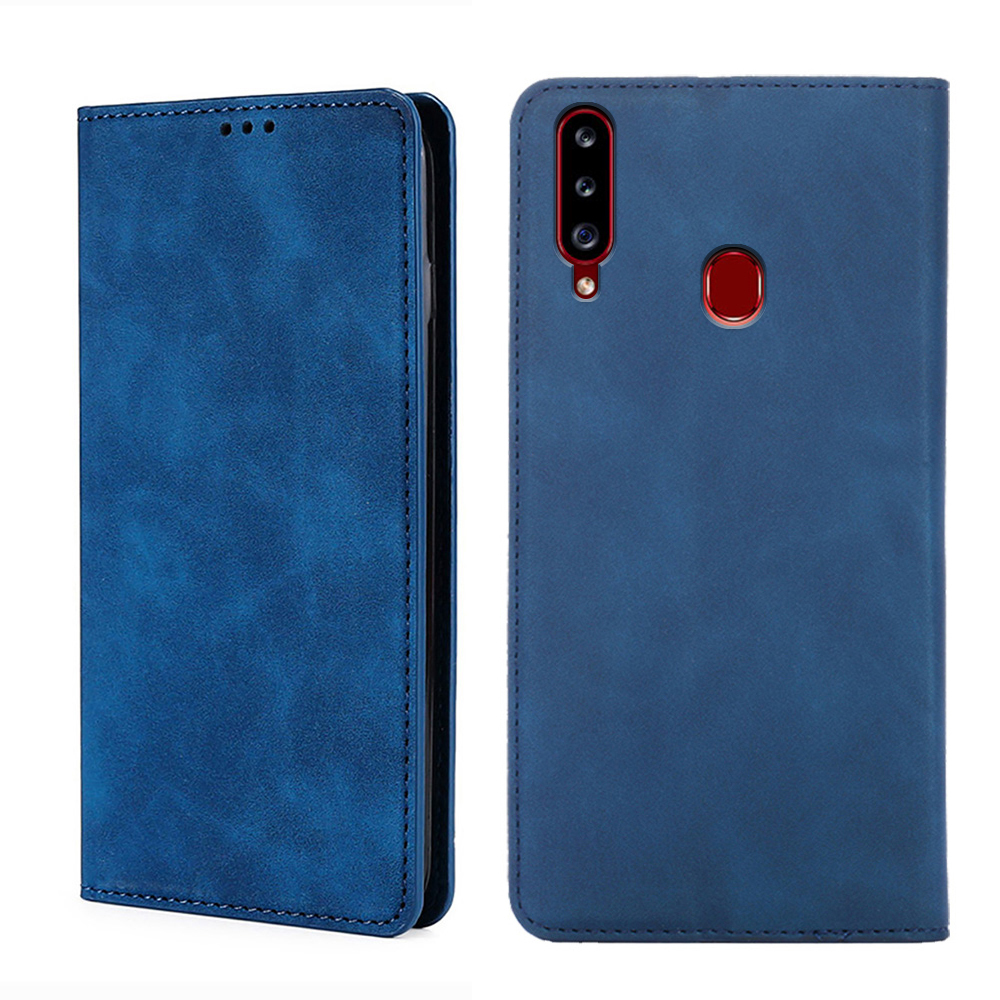 

Чехол-книжка MyPads для Samsung Galaxy A20s (SM-A207F), Синий