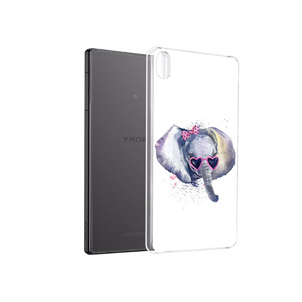 

Чехол MyPads Tocco для Sony Xperia X Performance слоник в очках (PT28977.239.608), Прозрачный, Tocco