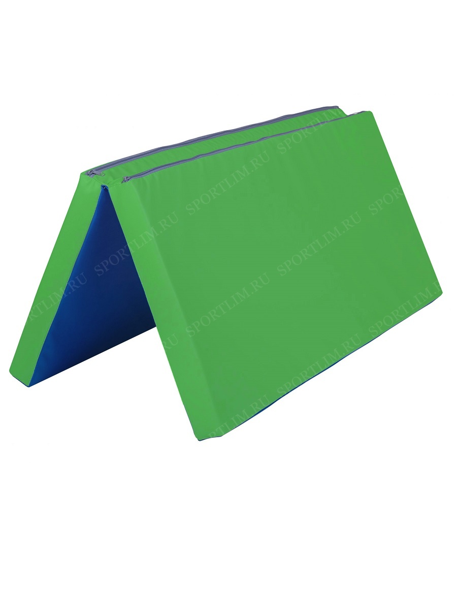 Мат для шведской стенки Премиум Arizona Sport синий/ зеленый 100/100/10 см