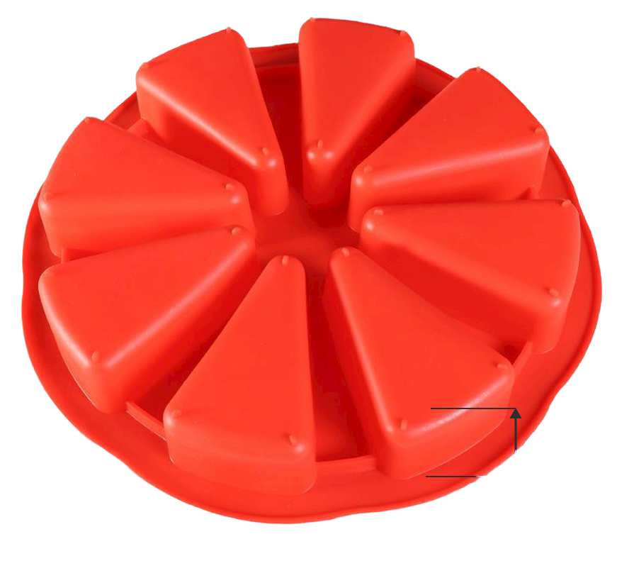 фото Форма для выпекания и заморозки solomax круглая красная