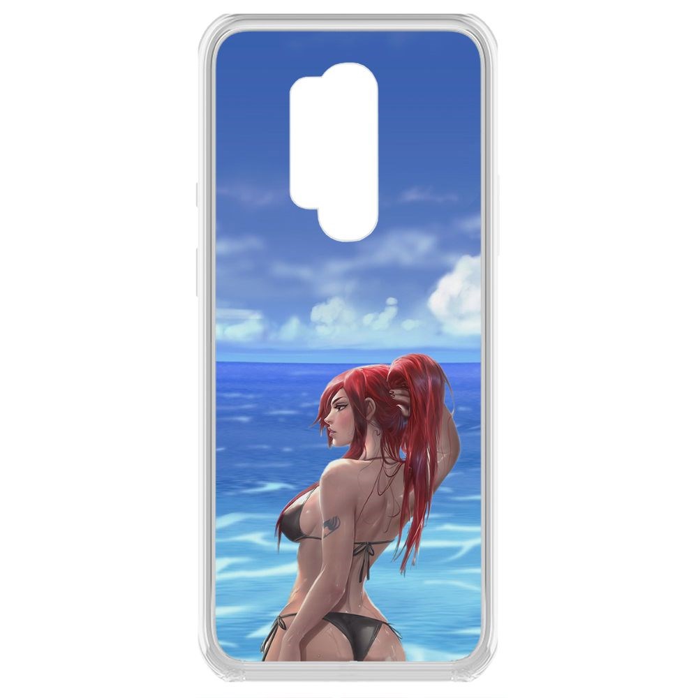

Чехол-накладка Krutoff Clear Case Купальник женский для OnePlus 8 Pro