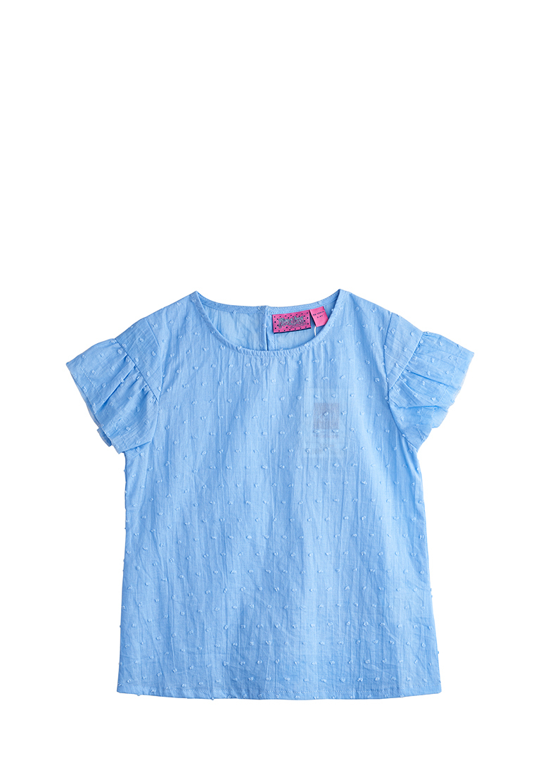 

Блузка детская Max&jessi SS19100271099 синий р.134, SS19100271099