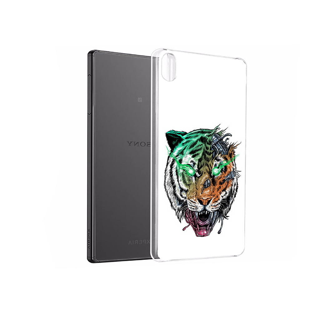 

Чехол MyPads Tocco для Sony Xperia X Performance робо-тигр (PT28977.239.584), Прозрачный, Tocco