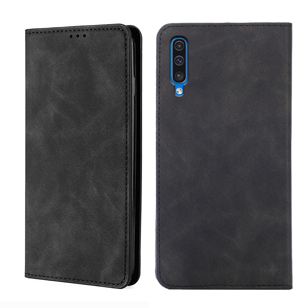 

Чехол-книжка MyPads для Samsung Galaxy A50 / A30S / A50s, Черный