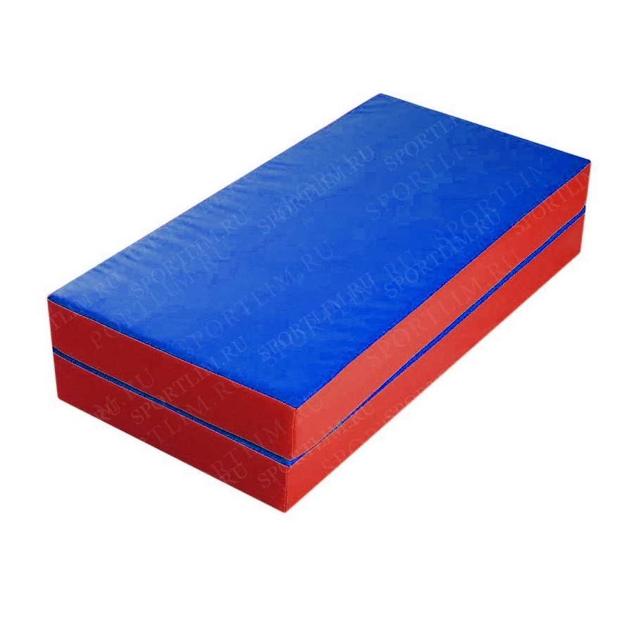 Мат для шведской стенки Премиум Arizona Sport синий/красный 100/100/10 см