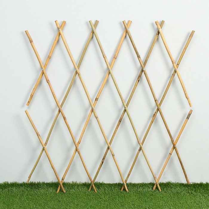 

Ограждение декоративное, 90x90 см, бамбук, Greengo, Коричневый