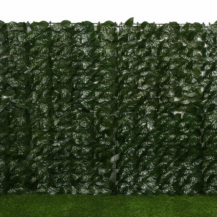 

Изгородь декоративная, 100x300 см, «Листья удлинённые», Зеленый