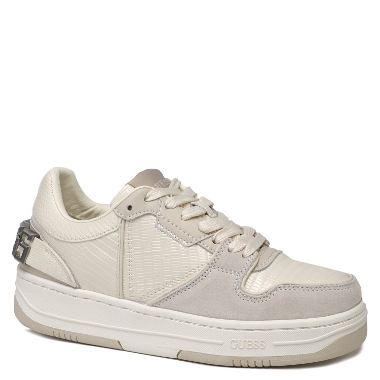 

Кеды женские Guess FLPANCLAC12 белые 36 EU, Белый, FLPANCLAC12