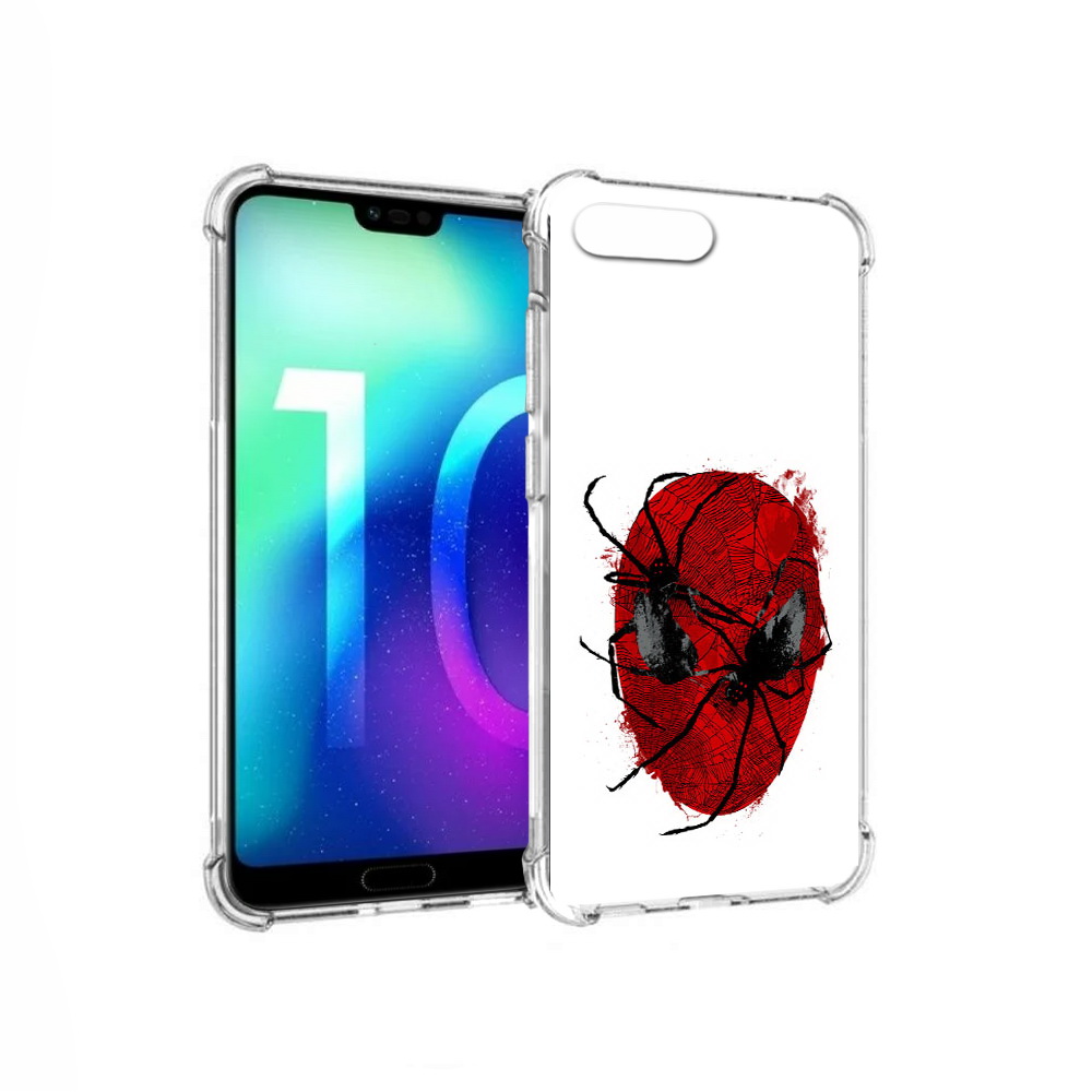 

Чехол MyPads Tocco для Huawei Honor 10 человек паук (PT142657.34.673), Прозрачный, Tocco