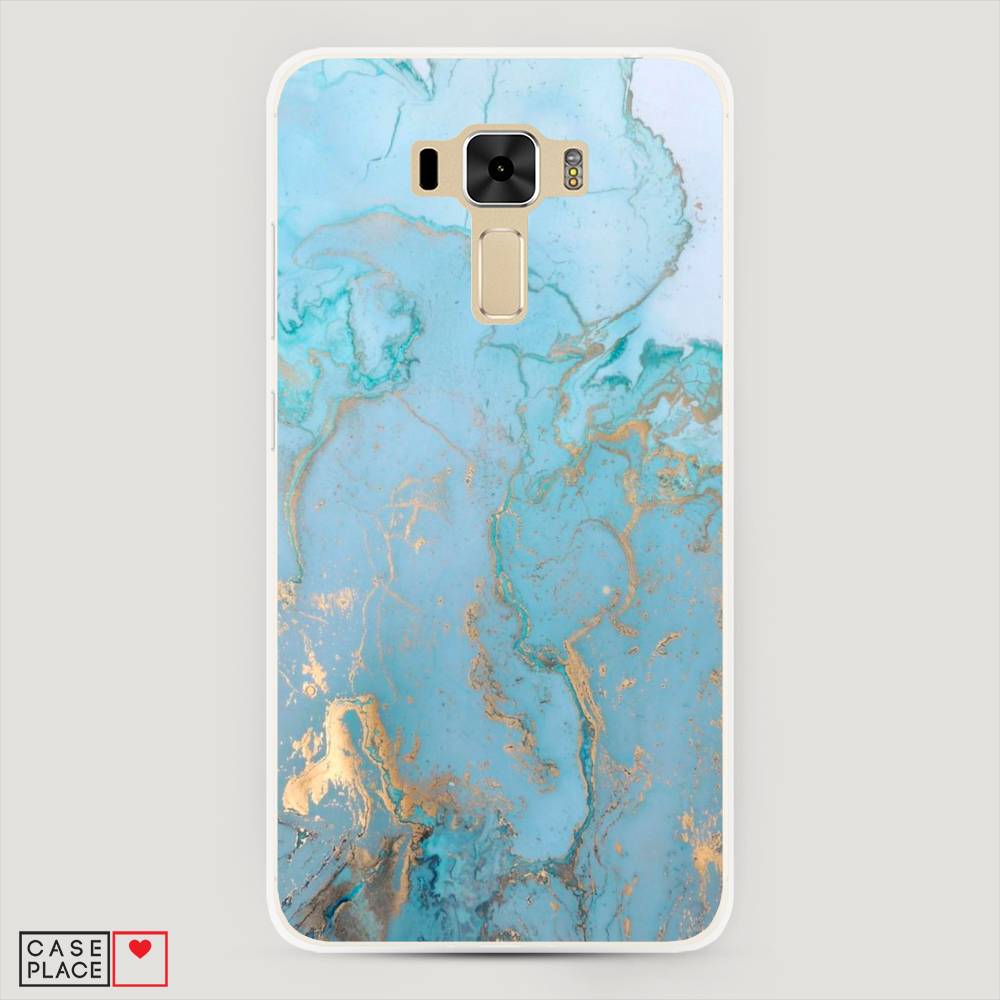 

Чехол Awog "Голубой мрамор рисунок" для Asus Zenfone 3 Laser ZC551KL, 40850-3