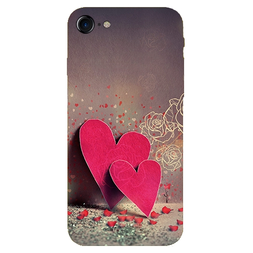 Чехол силиконовый для iPhone 6/6S, HOCO, с дизайном сердечки