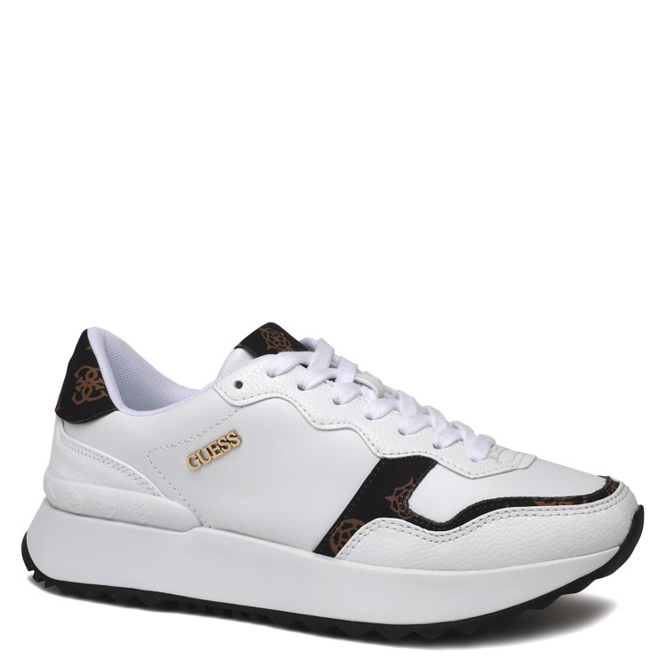 

Кроссовки женские Guess FLPVN2PEL12 белые 40 EU, Белый, FLPVN2PEL12