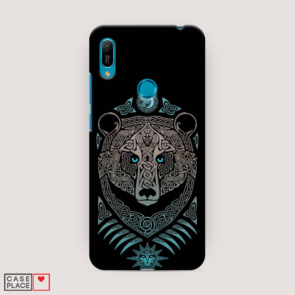 

Чехол Awog "Кельтский медведь" для Huawei Y6 2019